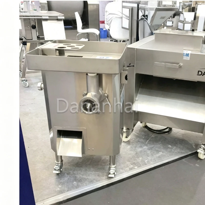 Stainless Steel Commercial Meat Grinder 610545950mm Electric Meat Cutter Mincer For Butcher Workshop