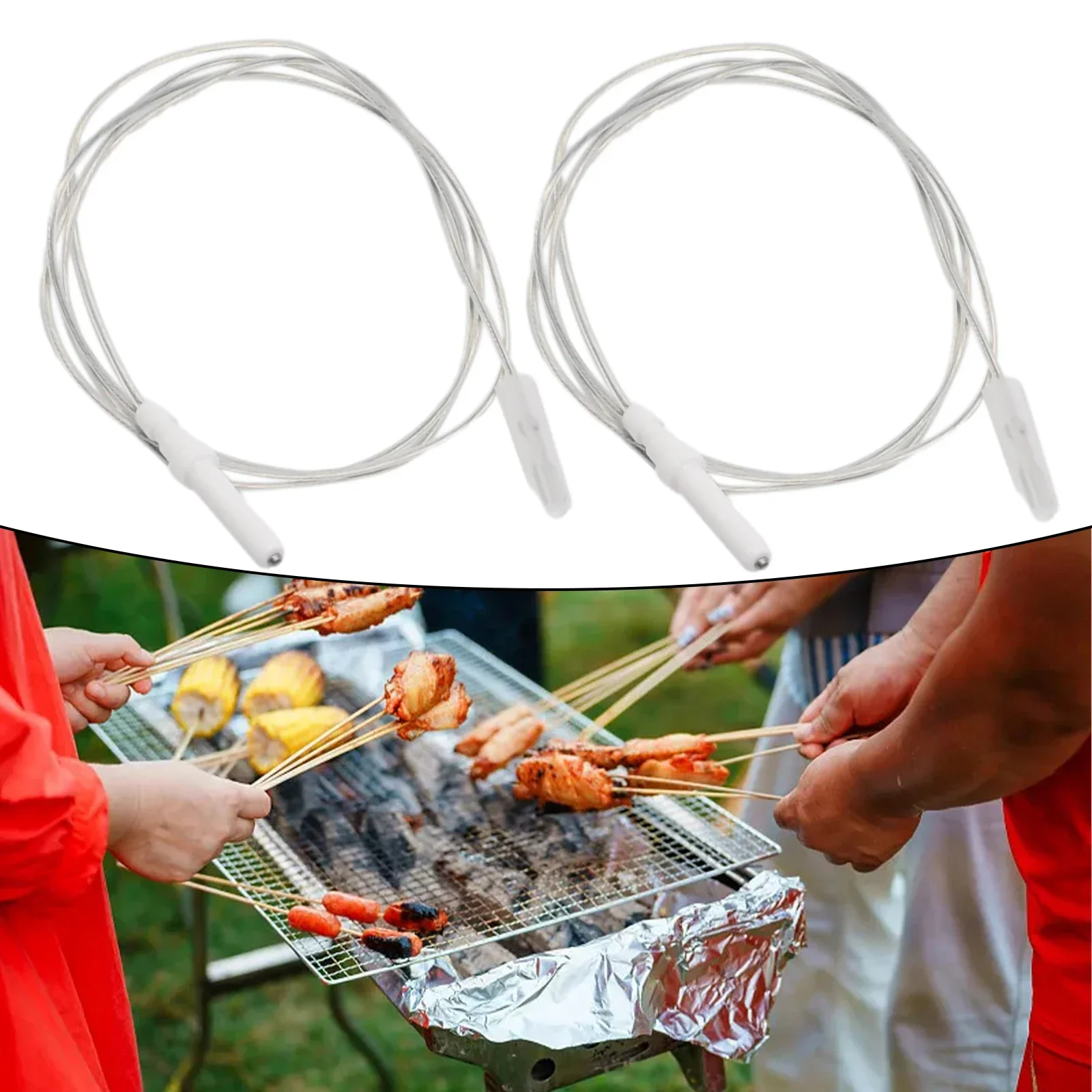 2pcs 900mm Gas Cooker Range Stove Spare Parts Ignitor Ignition Wire BBQ Barbecue Tools Kitchen Supplies 35mm/40mm/45mm