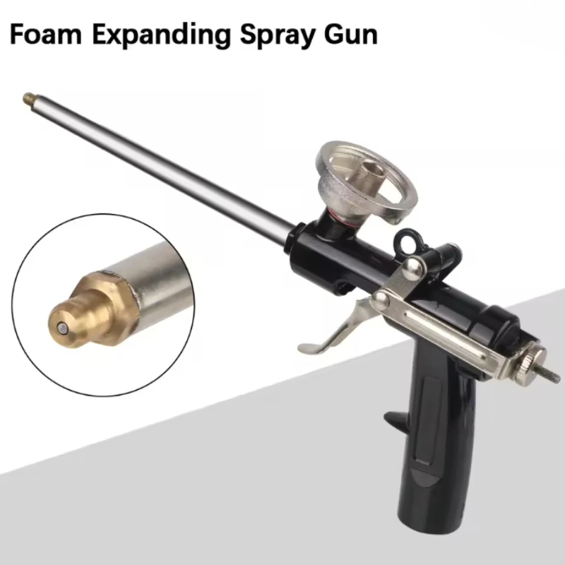 Foam Glue Gun Glue Sealant Specia Bubble Tool Foam Expanding Spray Gun Polyurethane Foam Gun Metal Home Accessories