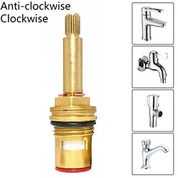 Shower Bath Tap Valve Cartridge Quarter Turn Flow Long Tall Stem Insert 20 1/2