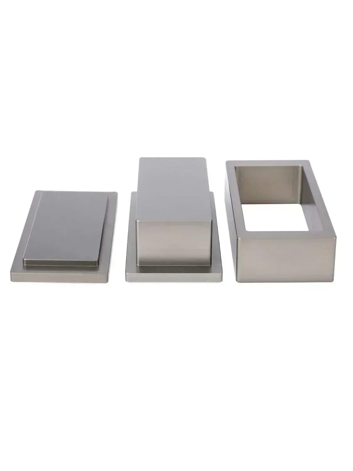 Aluminium Rosin Pre-Press Mold Kit - Multi-Size (2x4 tot 6x8 Inch) Persgereedschap voor doe-het-zelf met hoge drukweerstand