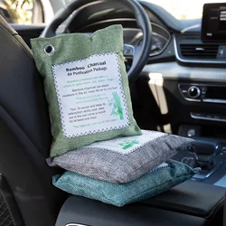 1 Pcs Bamboo Charcoal Bags Odor Absorbe Car Home Remove Formaldehyde Activated Carbon Bag Flavor Removal Air Purifier Carbon Bag