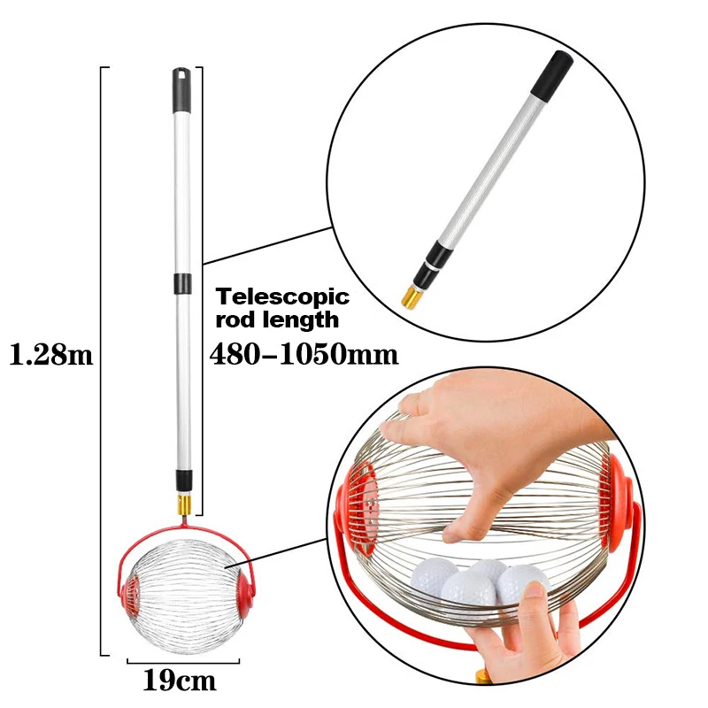 مجموعة كاملة من أداة التقاط البولينج المتداخلة لمنتقي الفاكهة #5