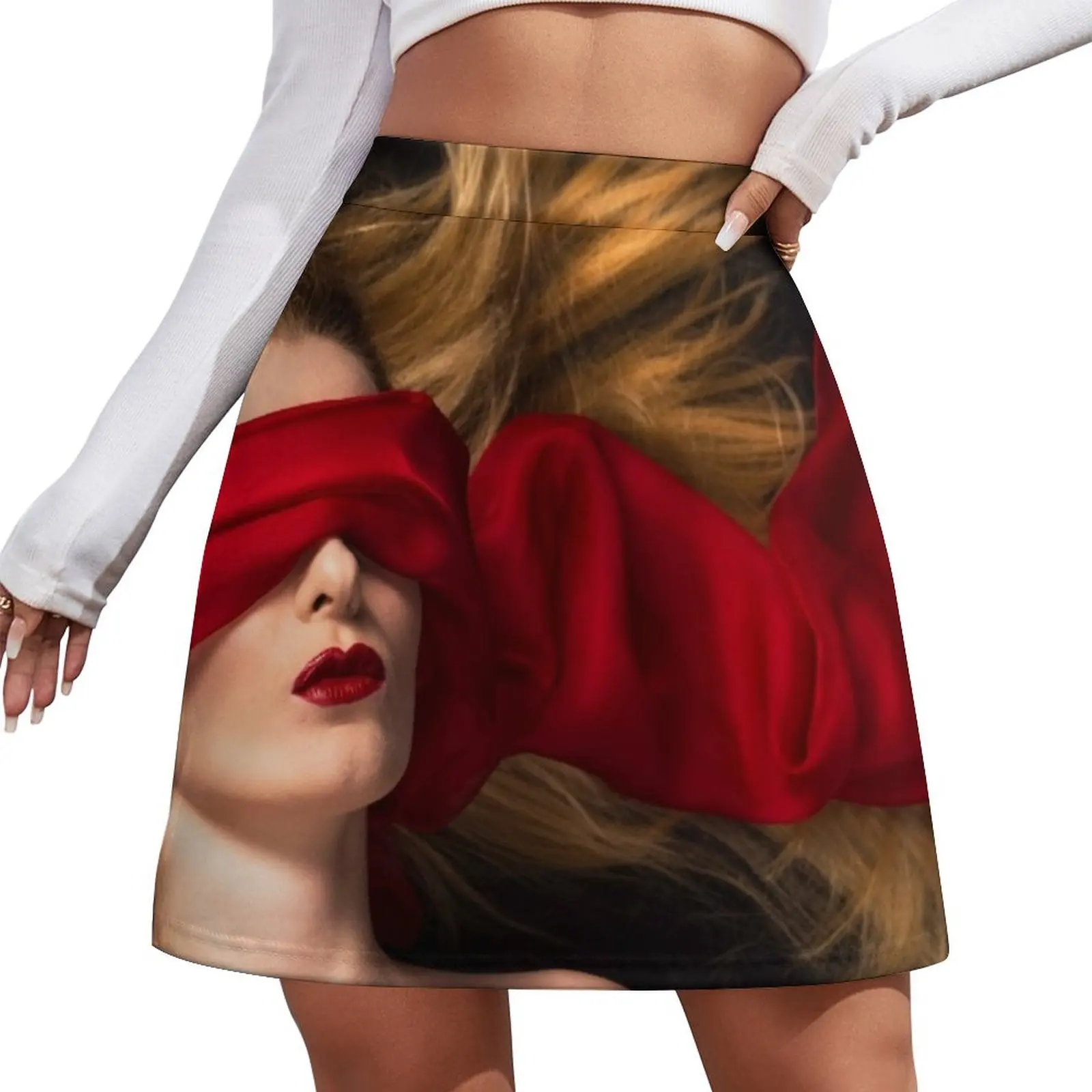 

See No Evil Mini Skirt women's clothing summer 2026 novelties skirt for women Woman short skirt womens clothing