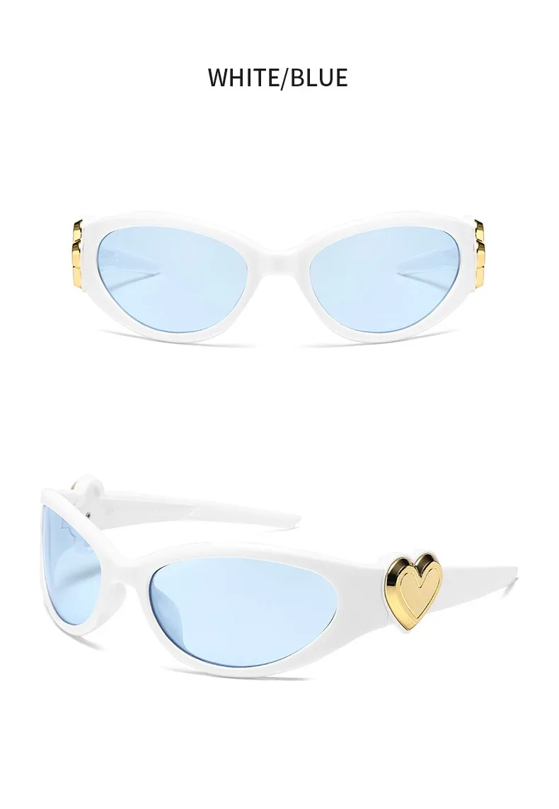 Retro Oval Cat-Eye Sunglasses — product detail 14