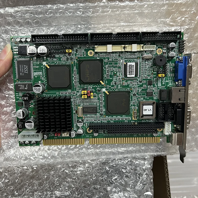 

Новая безвентиляторная промышленная материнская плата PCA-6751 B202-1 ISA для ПК, половинный форм-фактор