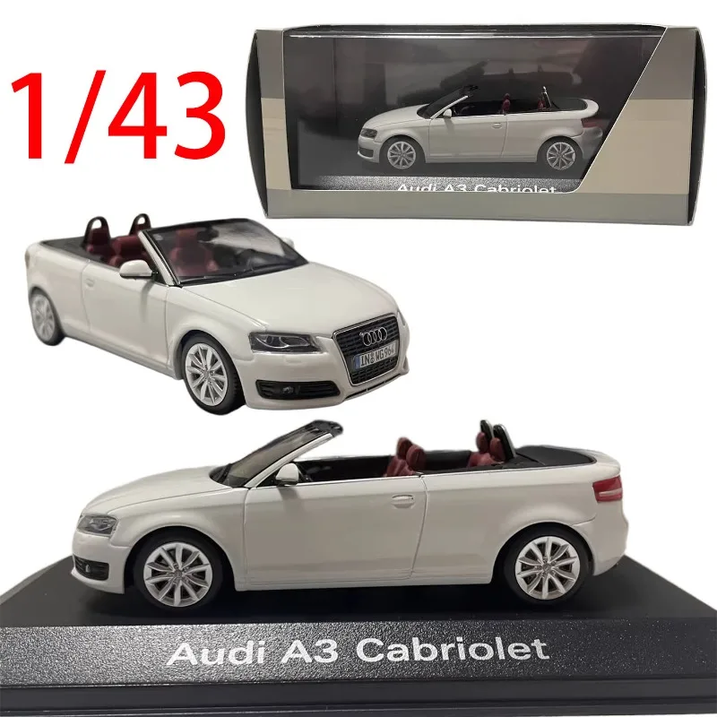 

Minichamps Diecast 1/43 Scale Audi Alloy Car Model Audi A3 cabriolet 2008-13 Collectible Play Vehicles Original Box