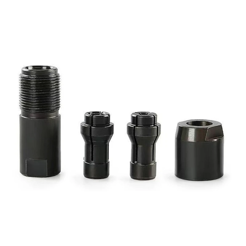 Efficient Direct Grinding Conversion Head Modify Adapter for 100 Type Angle Grinder 3mm/6mm Collets for Fine Grinding