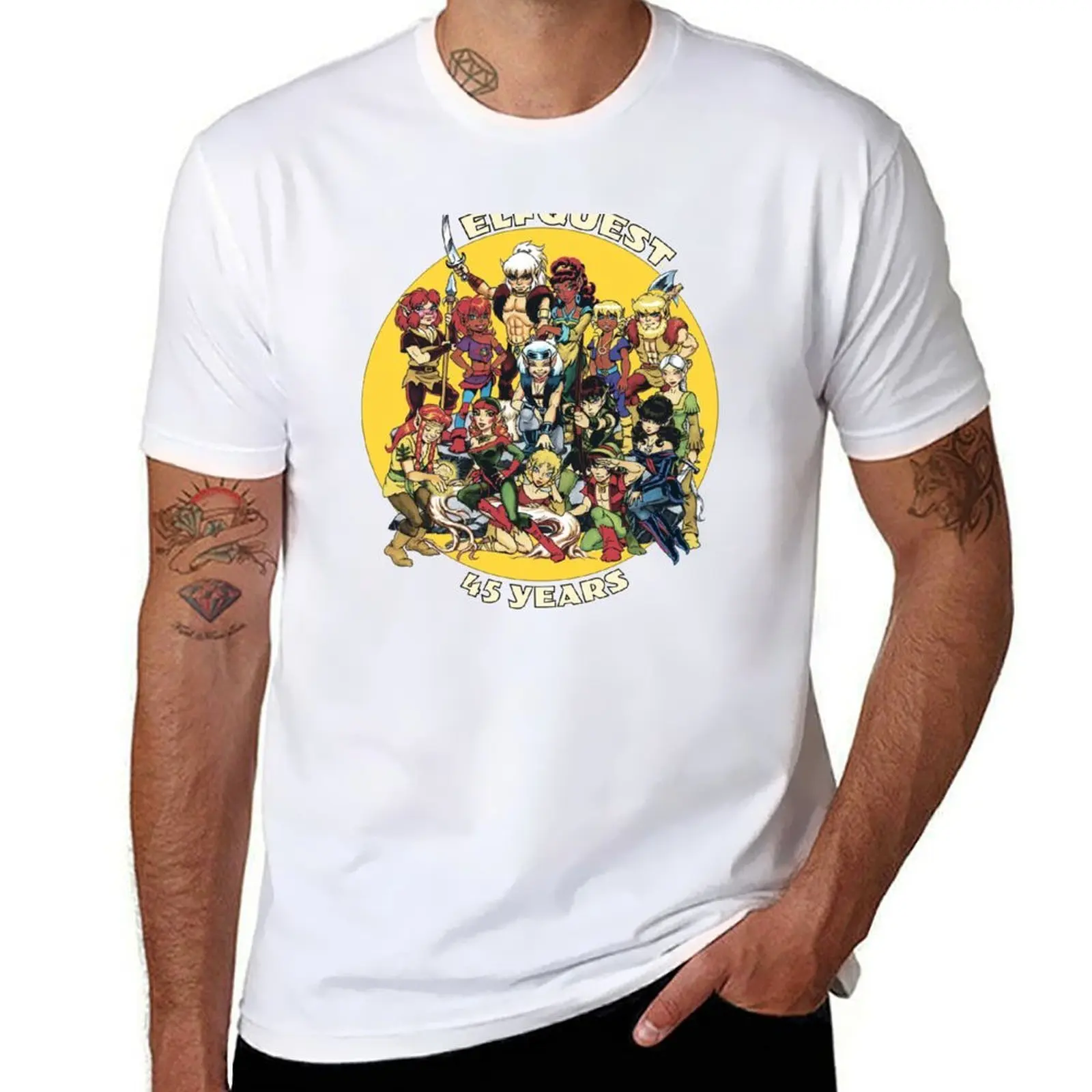 

ElfQuest: Celebrating 45 Years T-Shirt g man t shirts for men black cotton t-shirt plain for man package T-Shirt