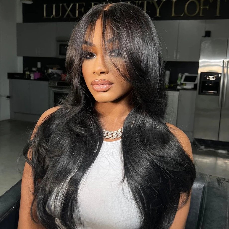 

13x4 Body Wave Lace Front Wig Human Hair Pre Plucked Hd Transparent Lace Frontal Wigs For Black Women Brazilian Wigs On Sale