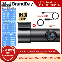 2024 Nuovo 70mai Dash Cam M310 Nuovo 1296P Visione Notturna F2.0 Apertura 70mai M310 Auto DVR 24H Monitor di Parcheggio WIFI e Controllo App