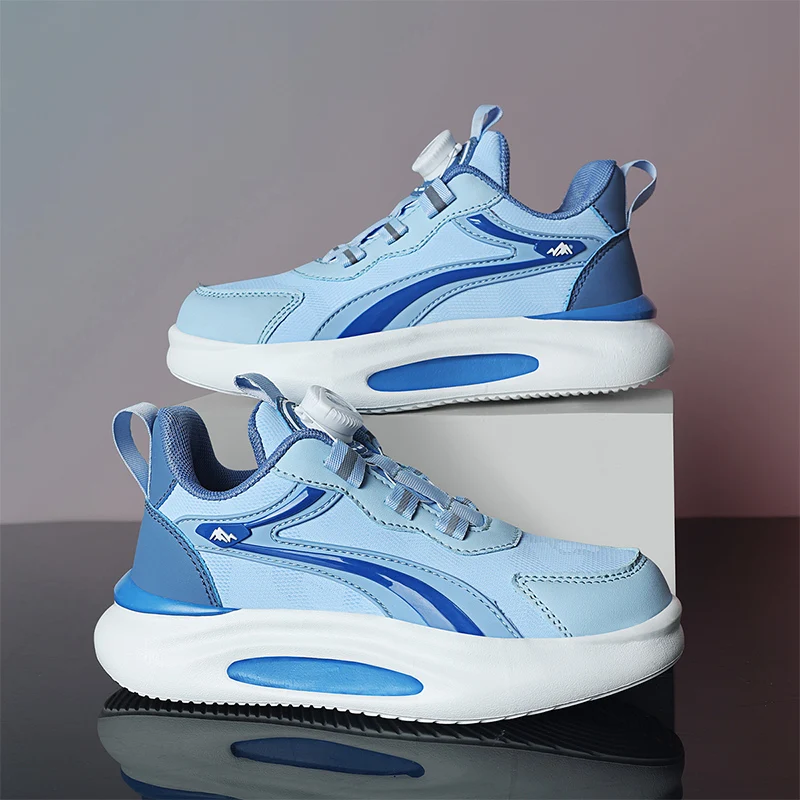 Children Luxury Sneakers Boy Shoes 2023 New Kids Casual Sneakers White Leather Shoes Girls Running Sports Tennis Shoes for Boy