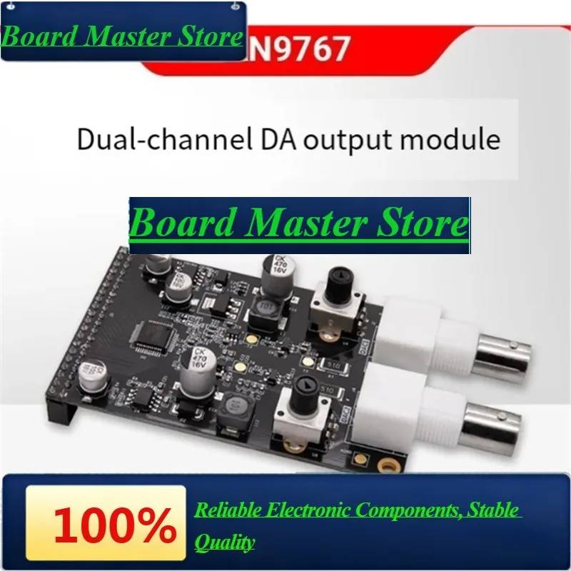 BaMasFor ALINX AN108: AD Da Module Data Acquisition Signal Source For FPGA Board