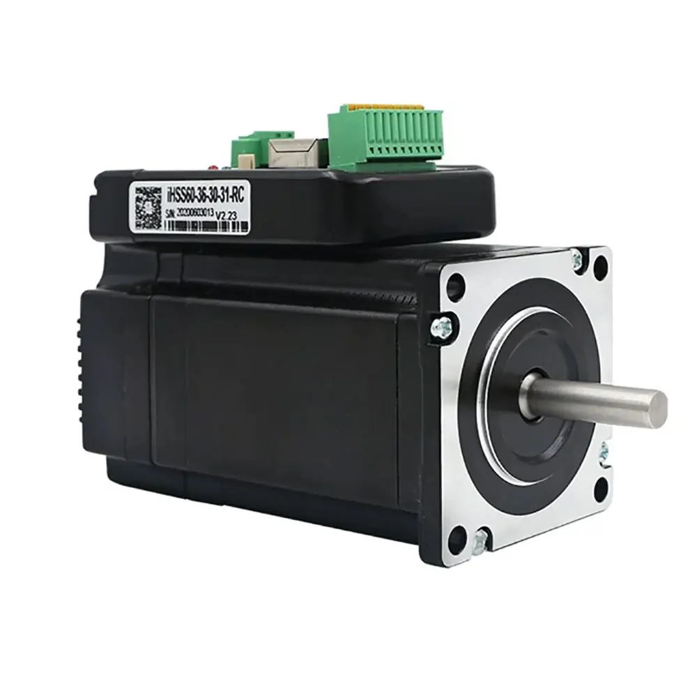 IHSS60-36-30-31-RC CNC JMC 3NM 36VDC 5.0A Bus Communication Integrated Stepper Servo Motor&Drive for 3D Print CNC Machine