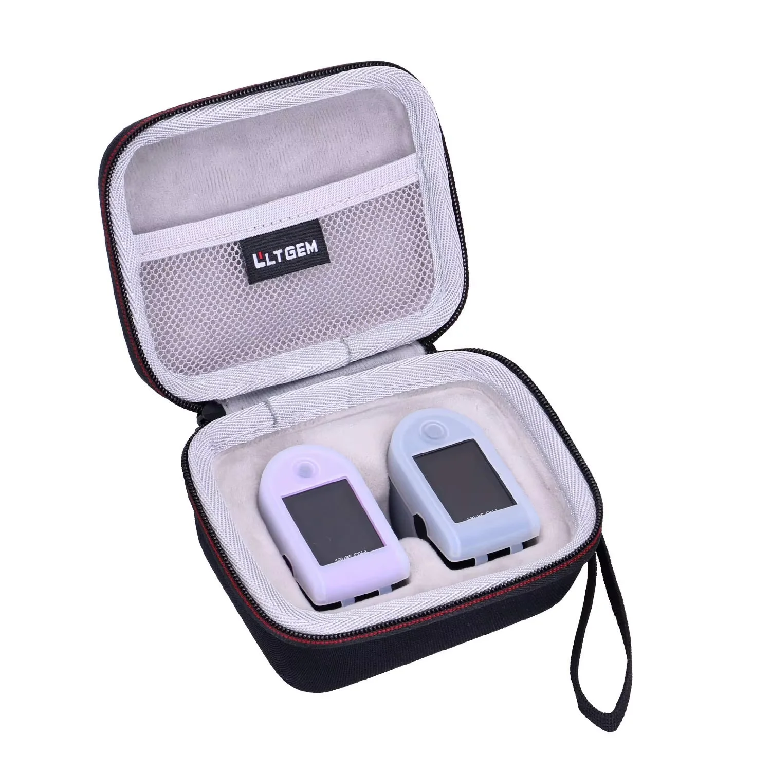 EVA Hard Case for Zacurate Pro Series 500DL Fingertip Pulse Oximeter Blood Oxygen Saturation Monitor (Only a case)