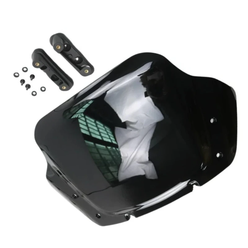 

Motorcycle Front Upper Fairing Windshield Wind Deflector Cowling Windscreen for Harley Street Glide CVO/SE 2023+