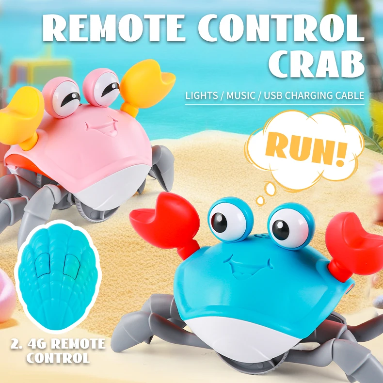 Remote Control Crab Car - 2.4GHz High-Speed, Fun for Ages 6+, Suitable for Indoor & Outdoor Play