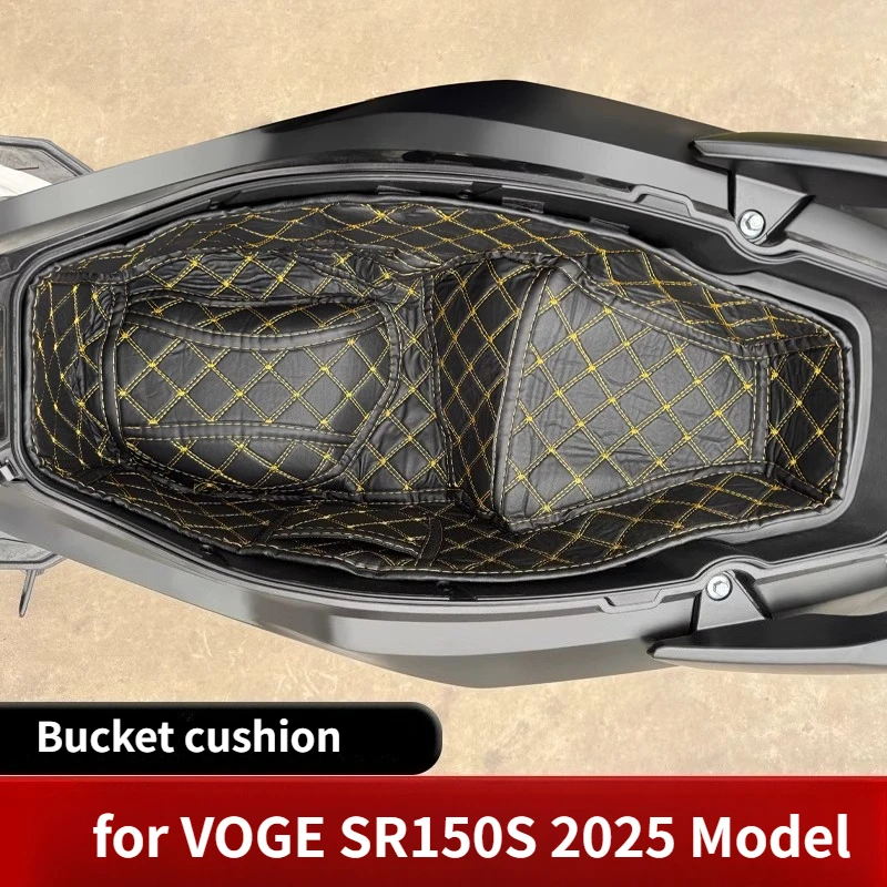 Fit for VOGE SR150S 2025 Model Seat Bucket Liner Pad Noise-reducing Waterproof Wear-resistant Motorcycle Mod Part