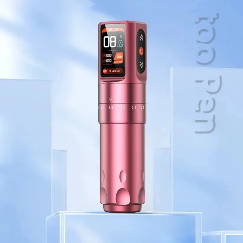 

Беспроводная тату-машина, 6-я передача, регулируемый ход, двигатель с полой чашкой с ЧПУ, роторная ручка для татуировки, IPS HD-экран, пистолет для татуировки