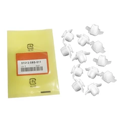 91513-SMG-E11 For Honda Civic CRV Wheel Arch Fender Trim Clip Splash Shield Fixing Clip