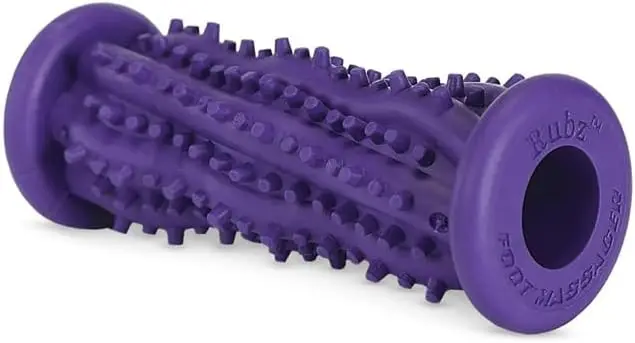

Foot Massage Roller for Plantar Fasciitis Relief, Muscle Tension, Circulation - Multi Colored