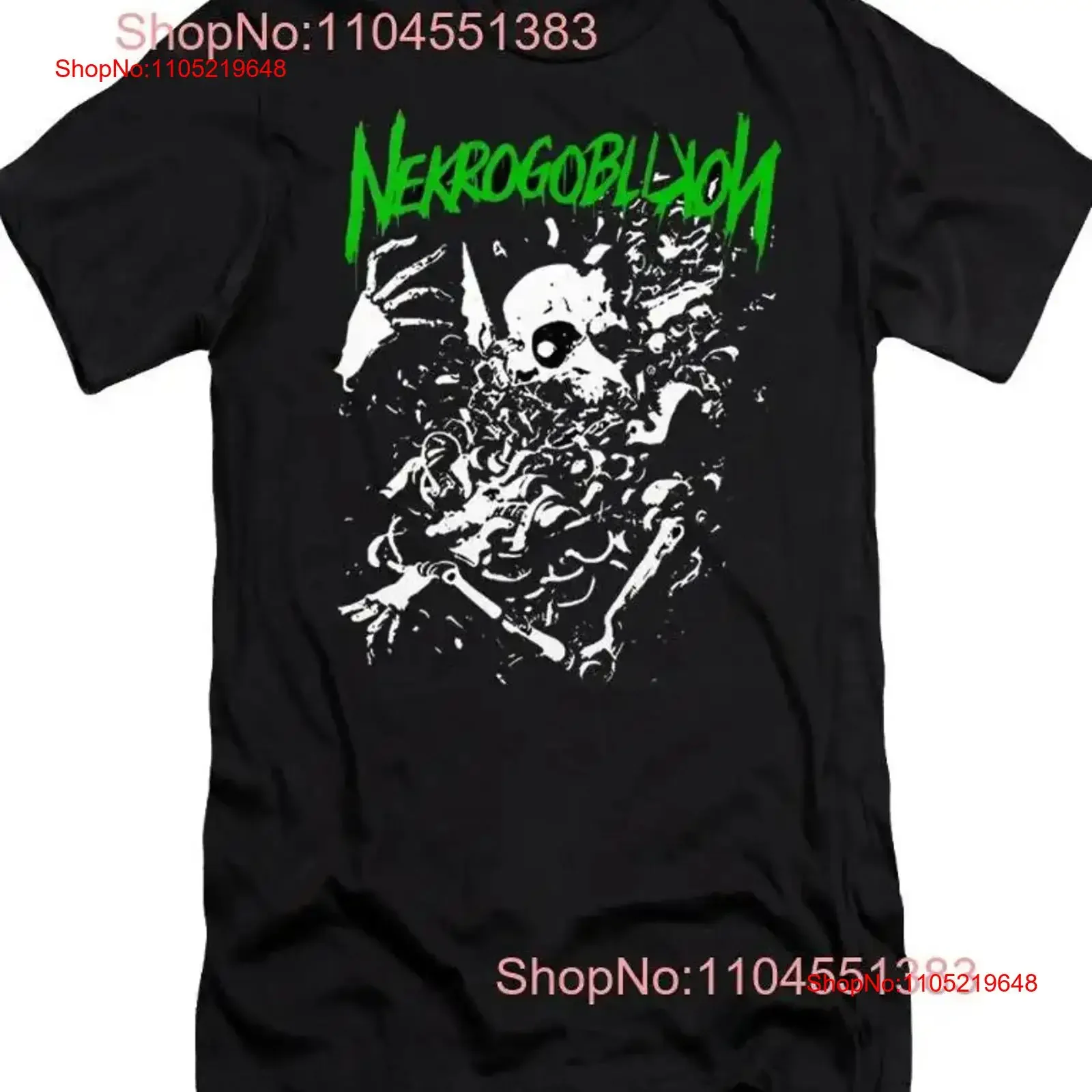 نادر NNekrogoblikon باند روك 1 تي شيرت حجم S 5XL خمر غسلها لينة الرسم مصمم الأزياء الملابس امتدت قليلا