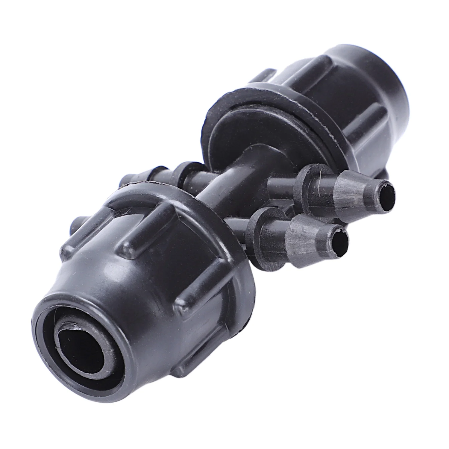 

20 Pcs Drip Irrigator Garden Watering 8/11 Inch To 3/4 Inch Quick Hose Connector 6 Ways For Mini Irrigation Tubing Fitting CNIM