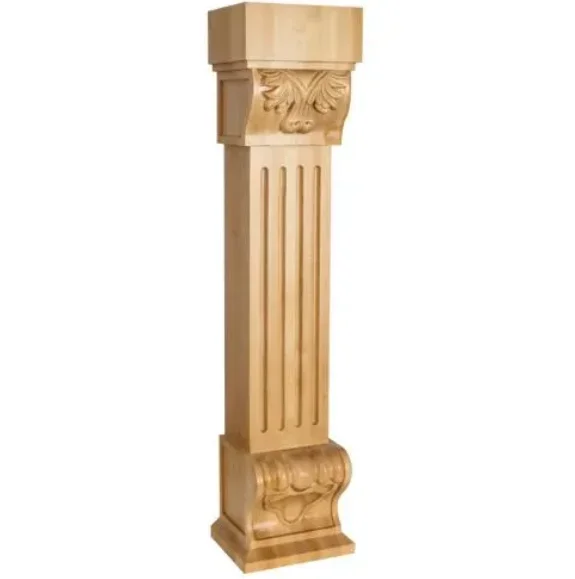 Furniture Legs  Sofa Feet Customized Size Wooden Accessories Antique Furniture Legs Square Bed Feet Wooden Sofa Legs