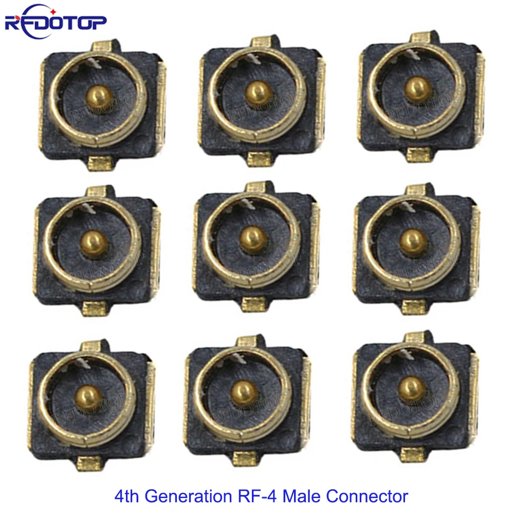 10 قطعة/الوحدة U.FL IPX IPX-1/IPX-3/IPX-4 ذكر موصل قابس هوائي قاعدة SMT RF محوري واي فاي موصل هوائي مجلس محطة كتلة