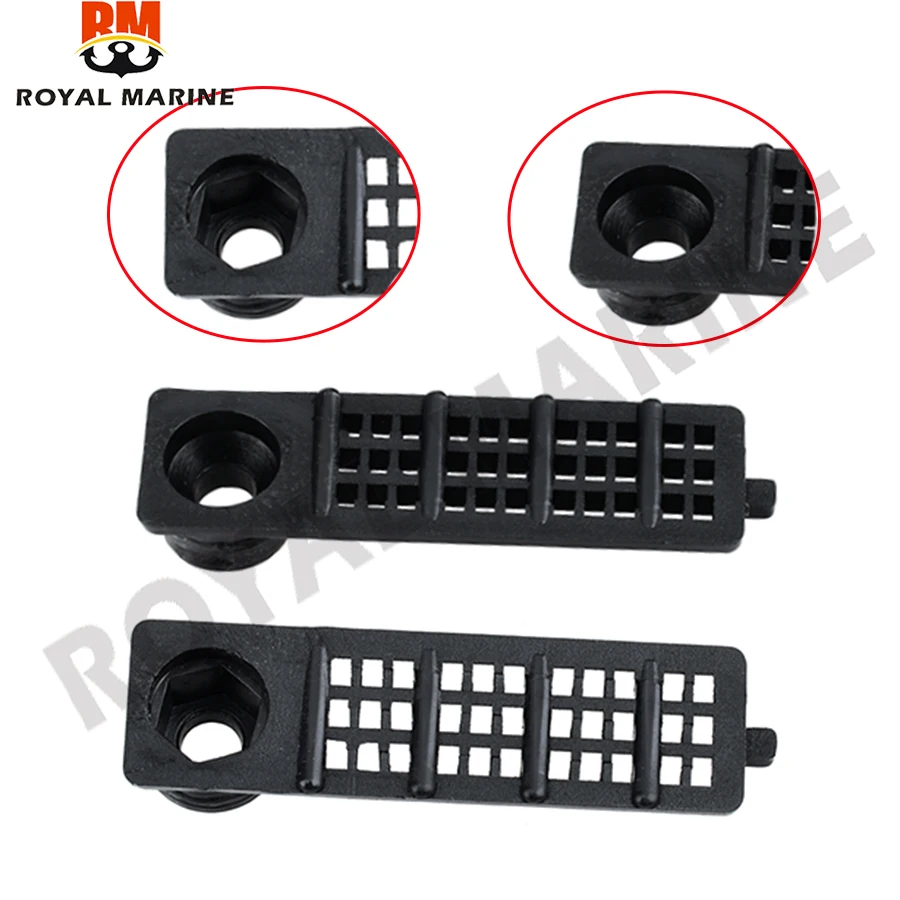 Boat Engine Water Inlet Cover Kit 63V-45215 6G1-45214 for Yamaha Outboard Motor 2T 6-15HP 4T F8-F20 63V-45215-00 6G1-45214-00