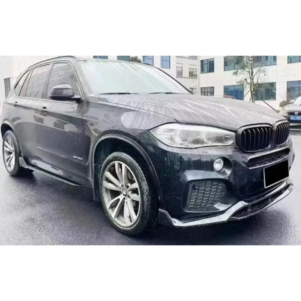 

For BMW X5 F15 2014-2019 Year Splitter Front Bumper Lips Spoiler Body Kit Accessories