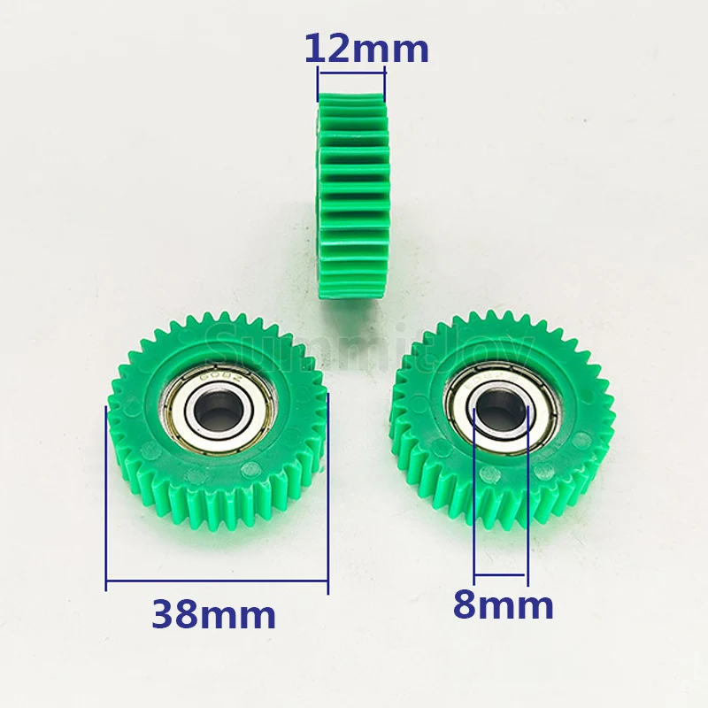 3Pcs 36T Planetengetriebe 38x12mm Getriebe Radnaben Elektrische Fahrrad Nylon Getriebe Für Bafang Motor getriebe lager Stecker – Detail 6