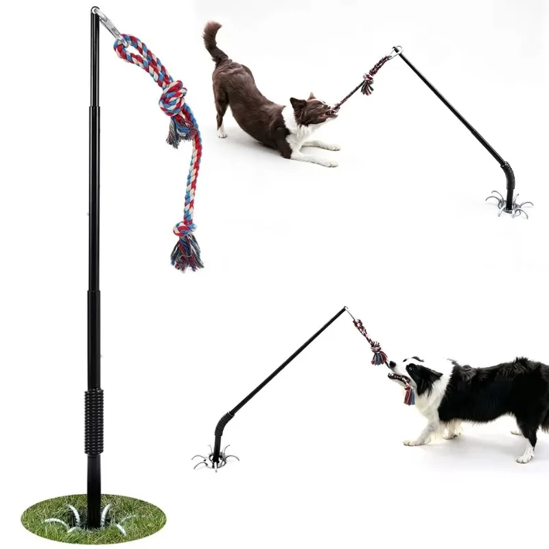 Iron Tug Boat Dog Toy – Heavy- Outdoor Interactive Chew & Training Toy for Large Dogs – Durable Courtyard Sports Toy
