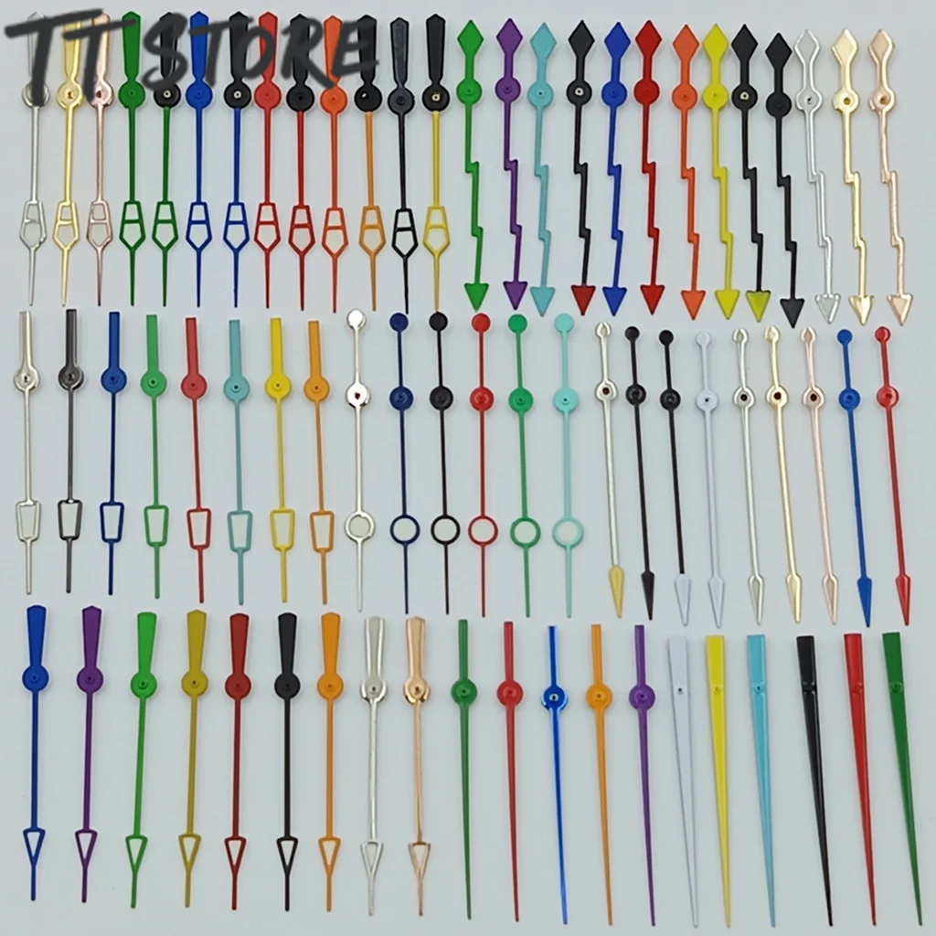 NH35 Second Hands Silver Red Blue Available Sizes: 12.5mm/13mm/13.5mm Fit NH35, NH36, NH38, NH39, NH70, NH72 Movement Replacemen
