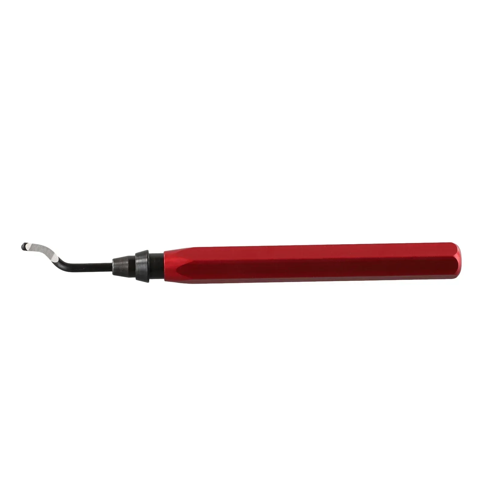 Deburring Tool Repair Deburring Tool Lightweight Metal Blade Red With Blade Remover 4.4cmx1.25cm Aluminum Handle