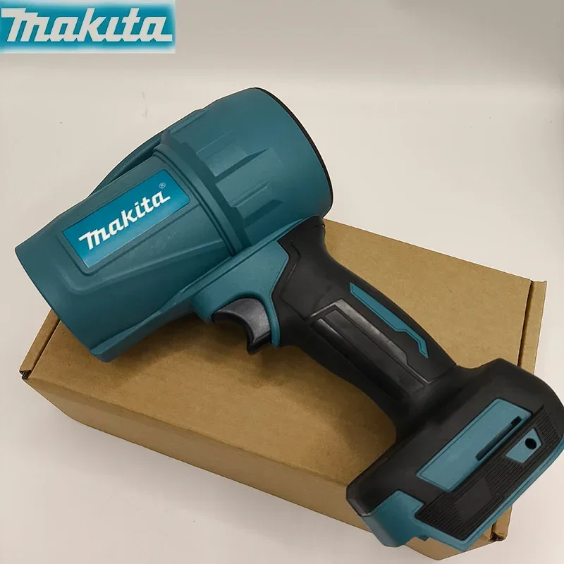 Ventilador Elétrico Sem Fio da Marca Makita, Ventilador de Turbina Sem Escovas, Coletor de Poeira Turboalimentado 30000RPM, Varredor de Folhas