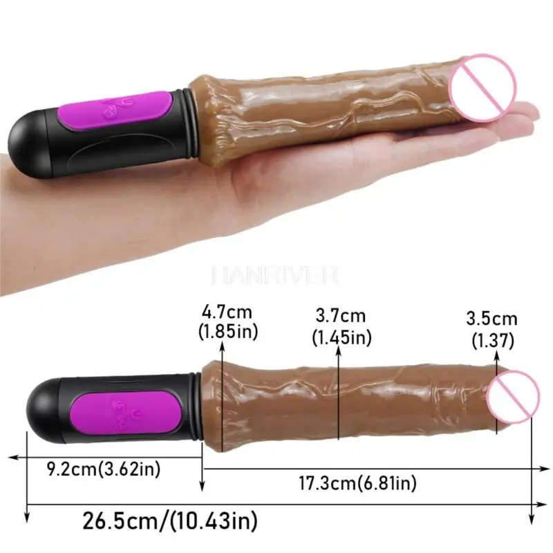 10 speeds silicone female masturbation sex toy heatable vibrator large size freely deformable soft and comfortable vibrator