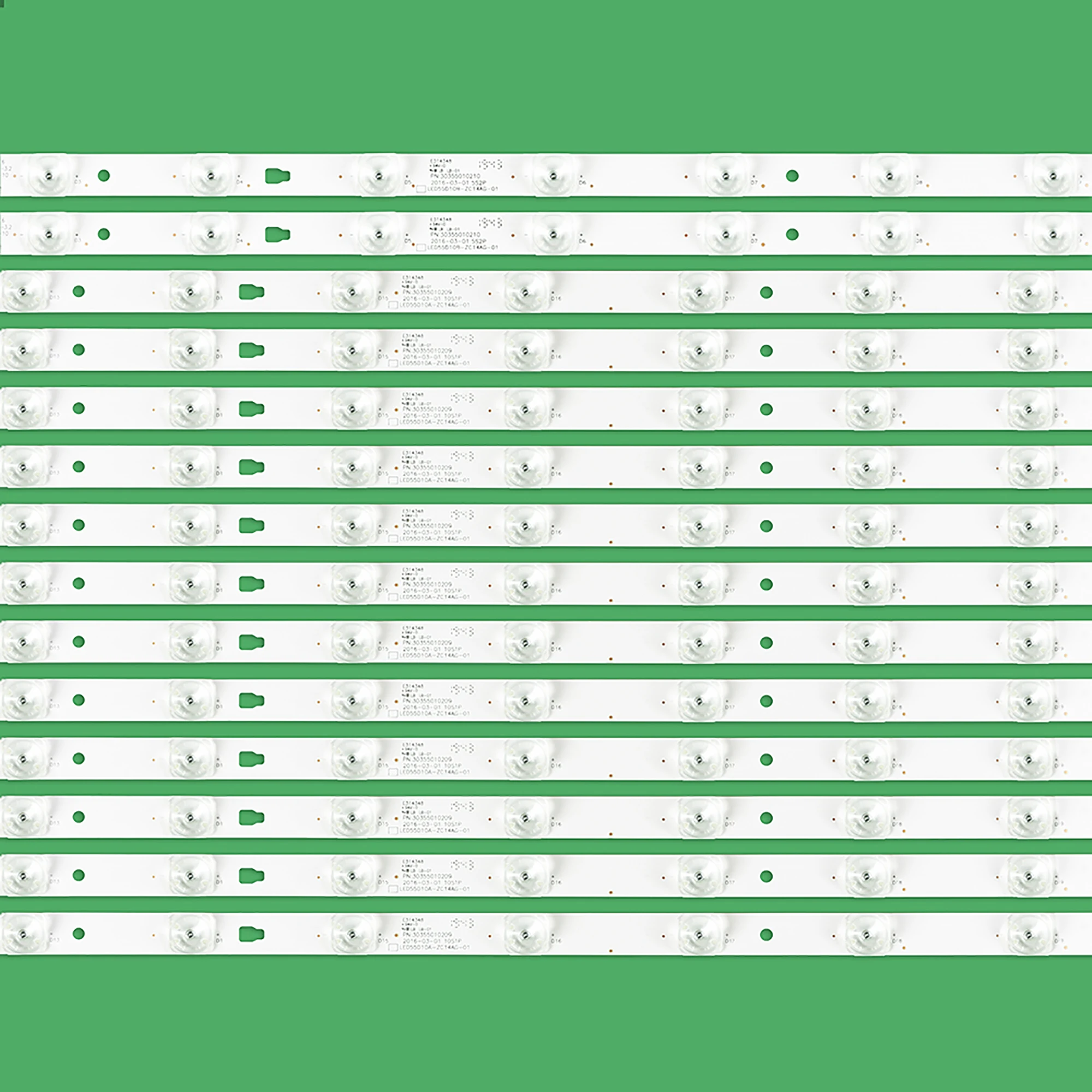 แถบไฟแบ็คไลท์ LED สำหรับ LED55K35U Konka LED55K36U แถบไฟแบ็คไลท์ LED LED55D10B A55U S55U 35U LED55K36U