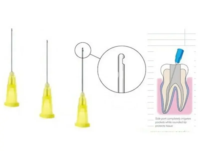 

Dental Endo Irrigation needle tip 30GA End-Closed Side Hole Teeth Whitening Endo Syringe Oral Hygiene Care Tool