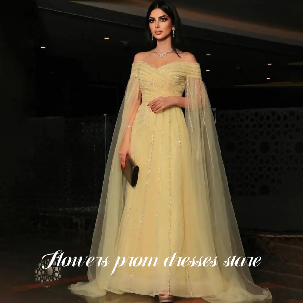 Sukienka na studniówkę w kształcie litery A z kwiatami, sukienka imprezowa z odkrytymi ramionami, elegancka sukienka imprezowa z cekinami dla kobiet, sukienki księżniczki, vestidos de fiesta, szyte na miarę