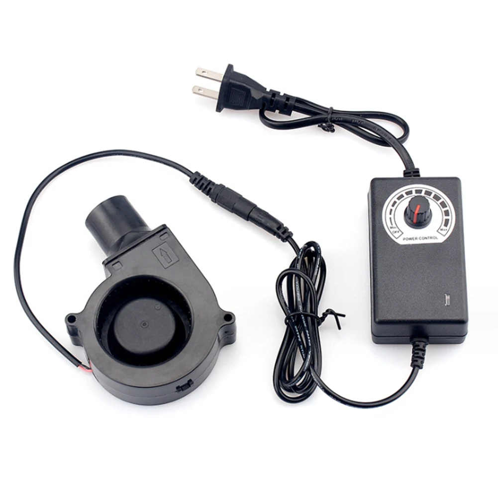 للنزهة التخييم الطبخ 7530 منفاخ الشواء منفاخ مروحة 50 60 هرتز البلاستيك 30 الضوضاء 5500 دورة في الدقيقة 60 شفرات AC100-240V #5