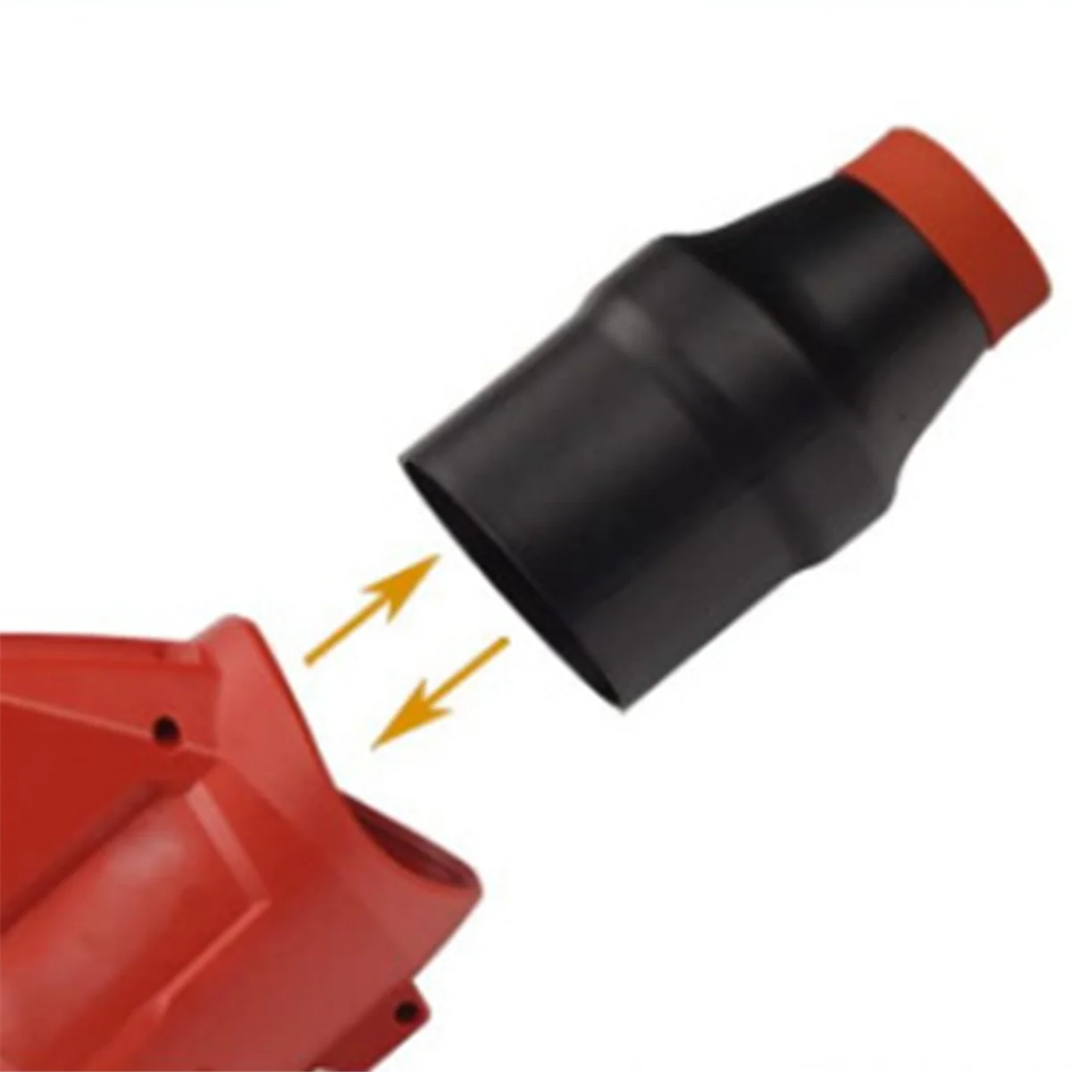 XFDE Car Drying Nozzle with Soft Tip Cover for Milwaukee M18 Fuel Single Battery Leaf Blowers Fits 2724-20 and 2728-20