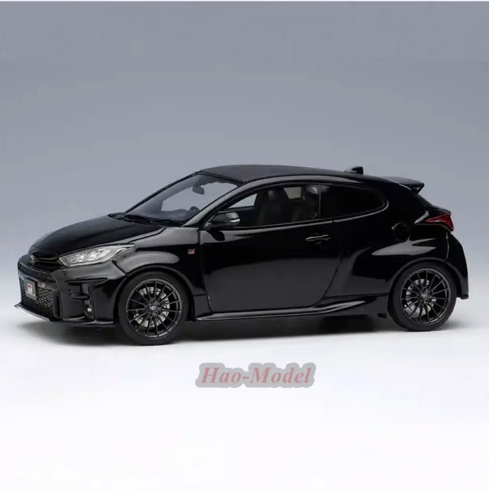 Maquillaje MU 1:43 para Toyota GR Yaris RZ 2020, modelo de coche de resina de Metal fundido a presión, juguetes, regalos de cumpleaños, colección de simulación de exhibición de Hobby