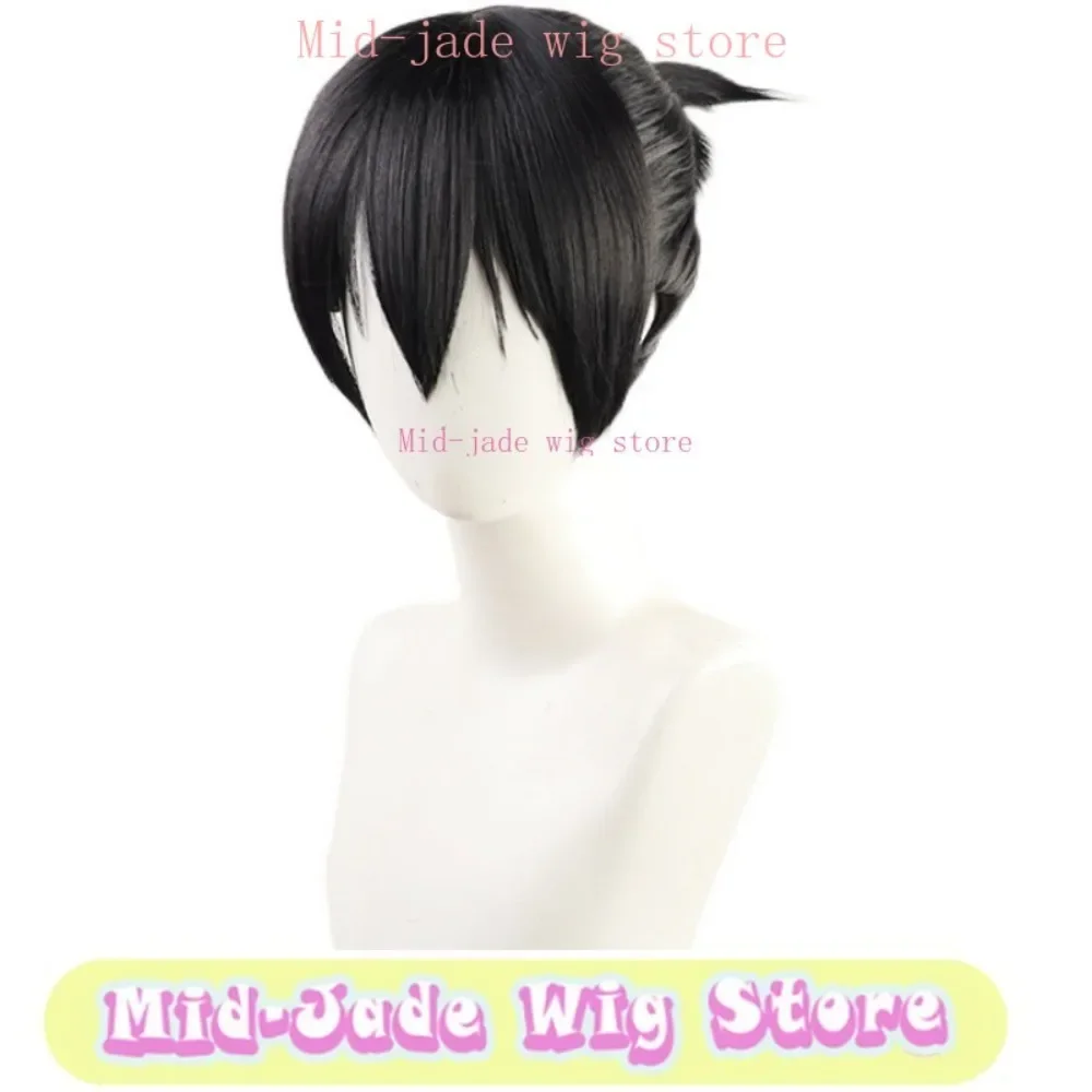 ミッドジェイドウィッグストア呪術廻戦メカマルコスプレウィッグブラックフルジップアニメコスプレパーティー衣装小道具人工毛ウィッグ