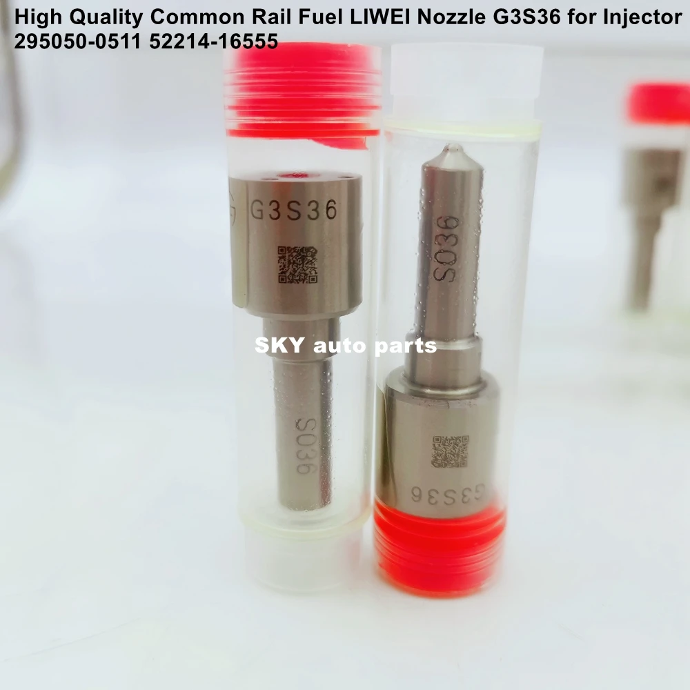 High Quality Common Rail Fuel LIWEI Nozzle G3S36 for Injector 295050-0511 52214-16555(10pcs)