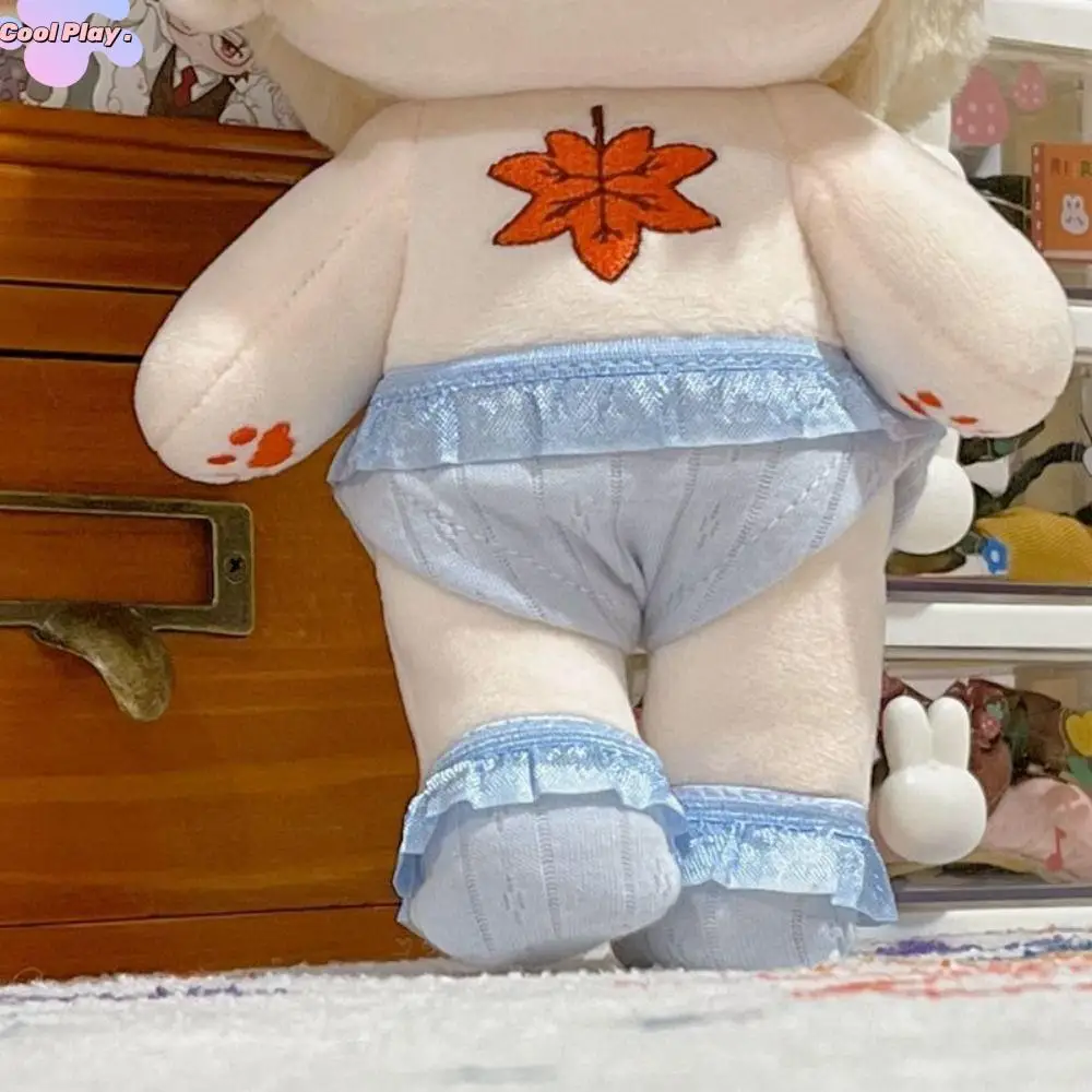 

Underpants 20cm Cotton Doll Clothes Toy Accessories Leggings Cotton Doll Outfit Dress Cute Mini 20cm Doll Flower Dress