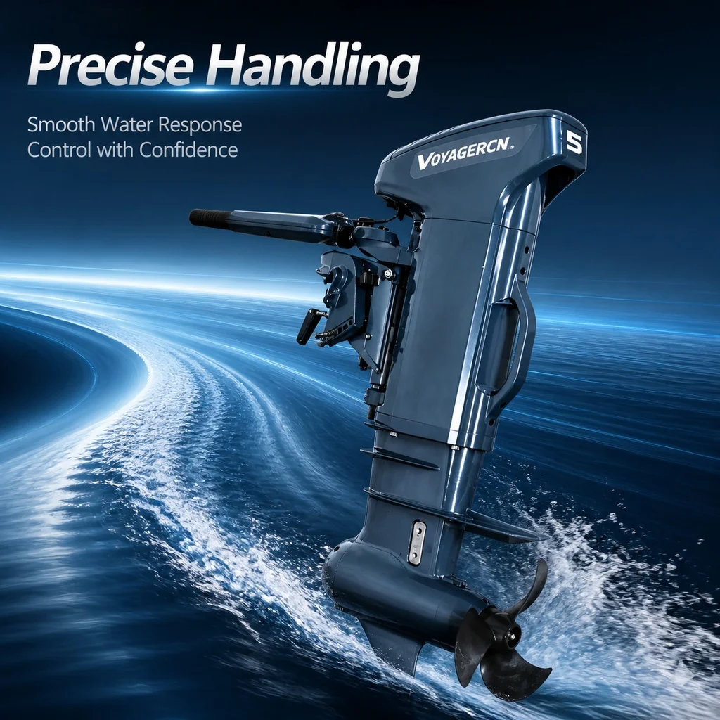 6000W 9.9HP 72V Electric Outboard Motor IP67 Waterproof 88Min Runtime All Day Fishing Various Shaft Lengths Available High Power
