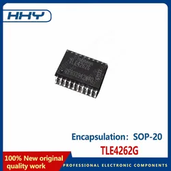 Placa de ordenador automotriz, paquete de 10 piezas TLE4262G SOP-20, chip sensible