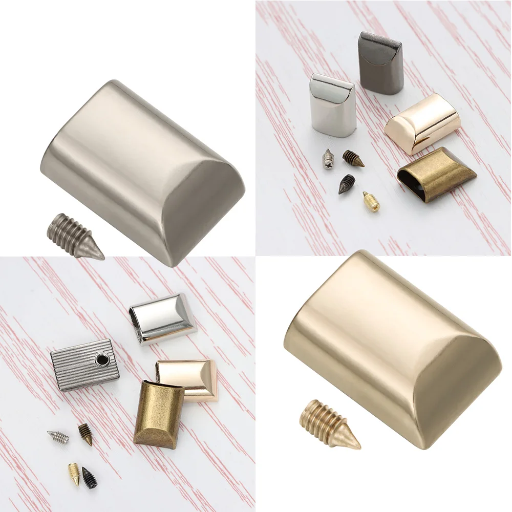 10pcs Metal Accessories DIY Bag Craft Zippers Tail Clip Tail Plug Head Leather Hardware Zipper Stopper
