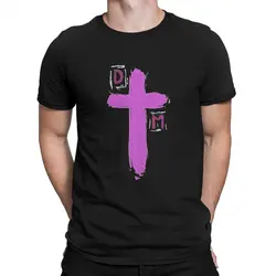 Cross Men T Shirts Depeche Cool Mode Novelty Tee Shirt Short Sleeve Round Neck T-Shirts Cotton Summer Tops